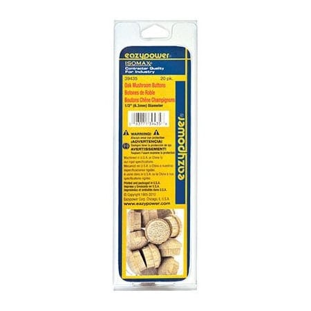 Eazypower 20PK 12 Oak Plug 30220